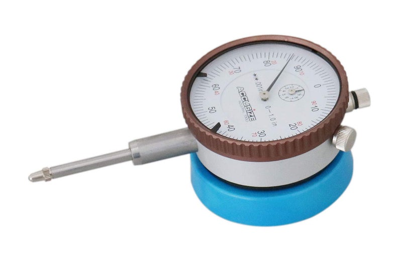 Accusize Industrial Tools Magnetic Back with 0-1'' by 0.001'' Dial Indicator, Eg08-1600 - Image 1